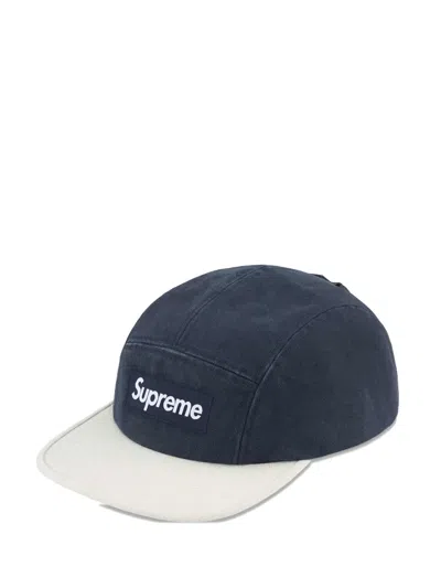 Supreme Ventile Camp Cap Hat In Blue