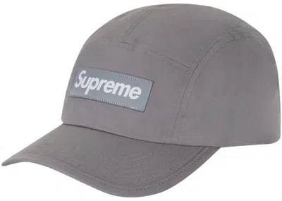 Pre-owned Supreme Ventile Camp Cap In Grey