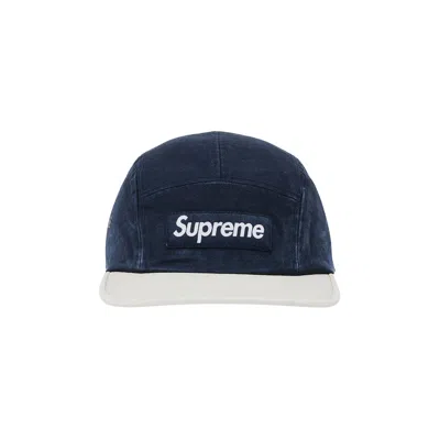 Pre-owned Supreme Ventile Camp Cap 'navy' | Blue | Men's Size Onesize