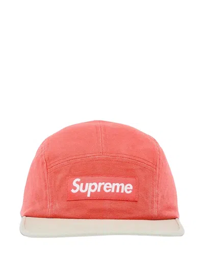 Supreme Ventile Camp Cap In Orange