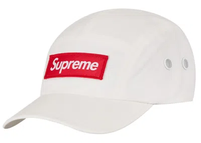 Pre-owned Supreme Ventile Camp Cap (ss23) In White