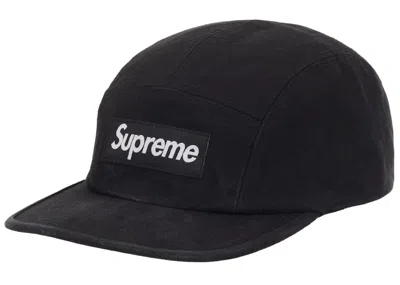 Pre-owned Supreme Ventile Camp Cap (ss25) In Black