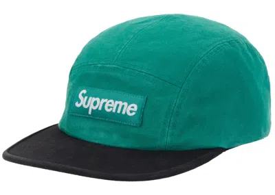 Pre-owned Supreme Ventile Camp Cap (ss25) In Green