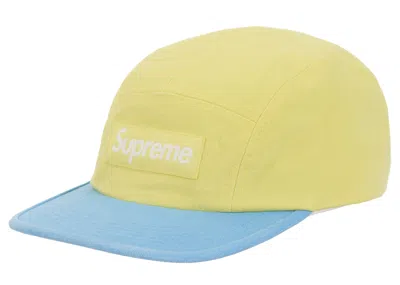 Pre-owned Supreme Ventile Camp Cap (ss25) In Yellow