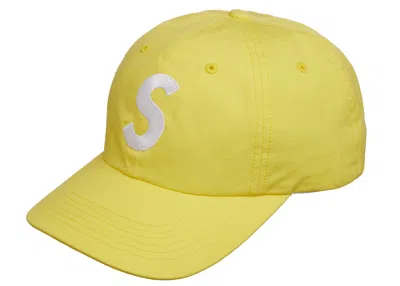 Pre-owned Supreme Ventile S Logo 6panel (fw21) In Yellow