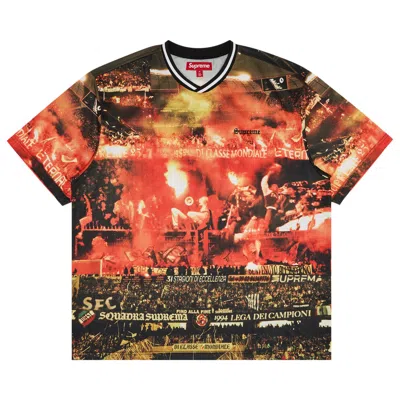 Pre-owned Supreme Vinci Per Noi Soccer Jersey 'multicolor' | Orange | Men's Size M