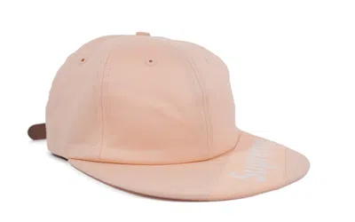 Pre-owned Supreme Visor Label 6panel In Light Peach