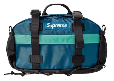 Pre-owned Supreme Waist Bag (fw19) In Dark Teal In Blue