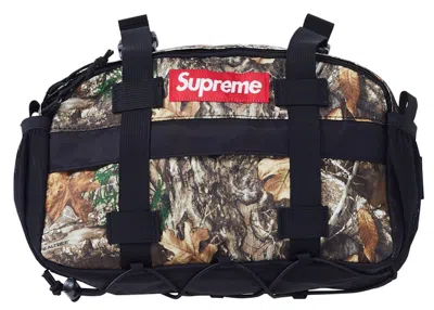 Pre-owned Supreme Waist Bag (fw19) In Real Tree Camo