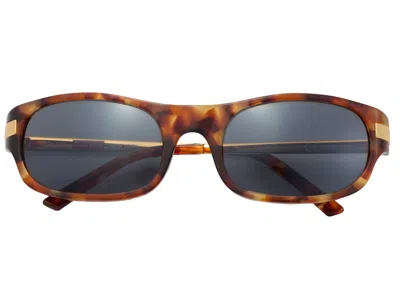 Pre-owned Supreme Walker Sunglasses In Tortoise