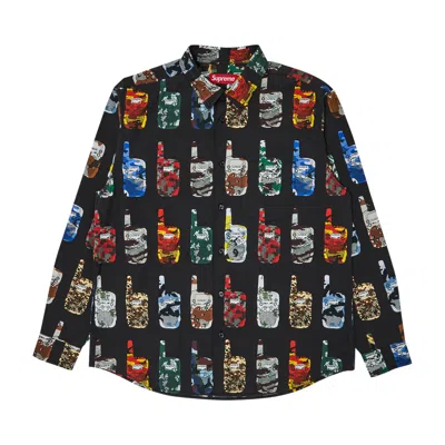 Pre-owned Supreme Walkie Talkie Shirt 'black'