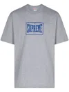 Supreme Warm Up "grey" T-shirt In Grey