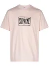 Supreme Warm Up "pale Pink" T-shirt In Pink