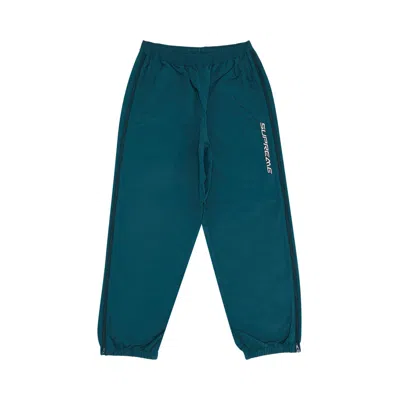 Pre-owned Supreme Warm Up Pant 'teal' | Men's Size M In Blue