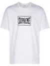 Supreme Warm Up "white" T-shirt In White