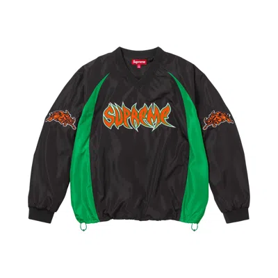 Pre-owned Supreme Warthog Warm Up Pullover 'black' | Men's Size Xl