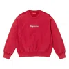 Supreme Washed Box Logo "ss 25 In Red