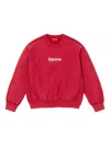 Supreme Washed Box Logo "ss 25 In Rot