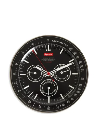 Supreme Watch-design Plate In Black