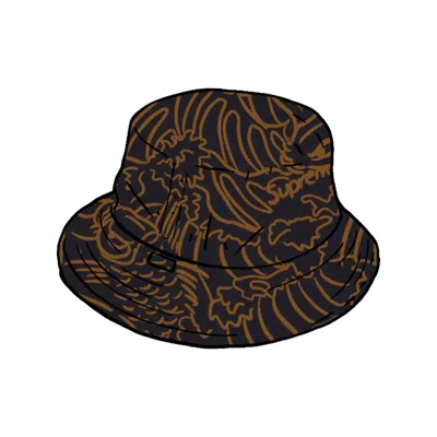 Pre-owned Supreme Waves Crusher Hat In Black