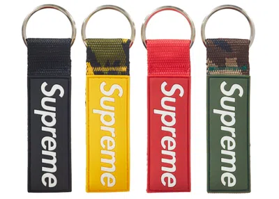 Pre-owned Supreme Webbing Keychain Set (ss23)