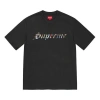 Supreme Week 6 Floral Applique Shirt Flowers Logo Short Sleeve Unisex In Black