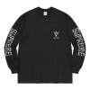 Supreme Week 9 X South2 West8 L S Pocket Tee In Black