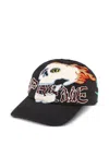 Supreme Wfst 6-panel Cap In Black