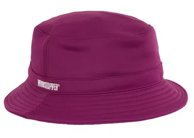 Pre-owned Supreme Windstopper Earflap Crusher Hat In Purple