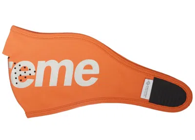 Pre-owned Supreme Windstopper Facemask (fw24) In Orange