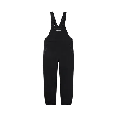 Pre-owned Supreme Windstopper Overall 'black'
