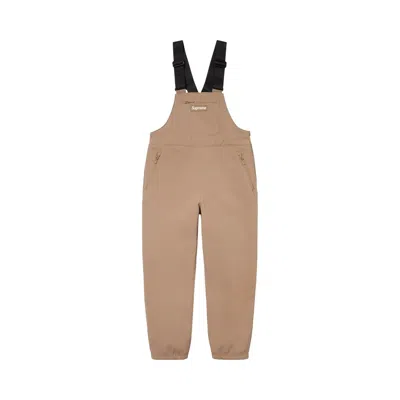 Pre-owned Supreme Windstopper Overall 'taupe' | Tan | Men's Size L In Brown