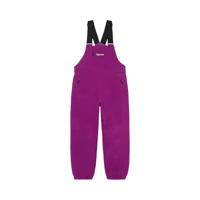 Pre-owned Supreme Windstopper Overalls 'purple' | Men's Size L