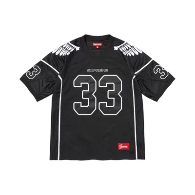 Pre-owned Supreme Wings Jersey 'black' | Men's Size S
