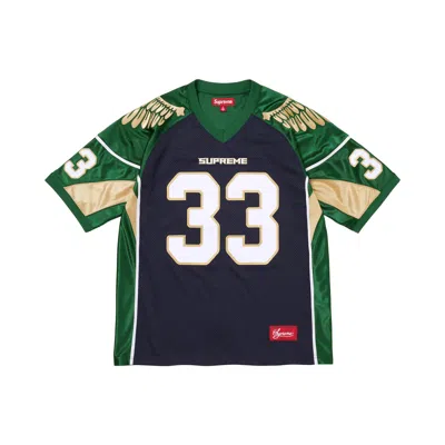 Pre-owned Supreme Wings Jersey 'navy' | Blue | Men's Size Xl