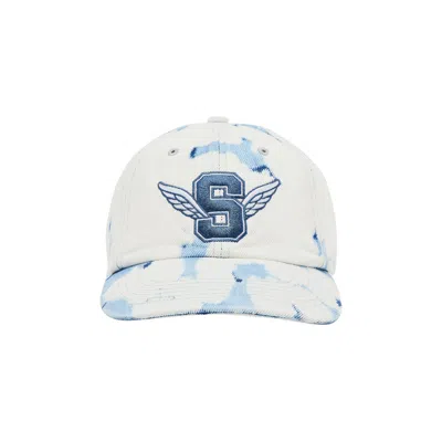 Pre-owned Supreme Wings Logo 6-panel 'bleached Denim' | Blue | Men's Size Onesize
