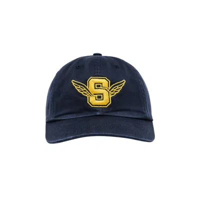 Pre-owned Supreme Wings Logo 6-panel 'navy' | Blue | Men's Size Onesize