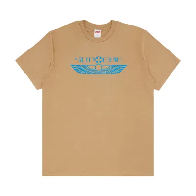 Pre-owned Supreme Wings Tee 'khaki' | Tan | Men's Size Xl