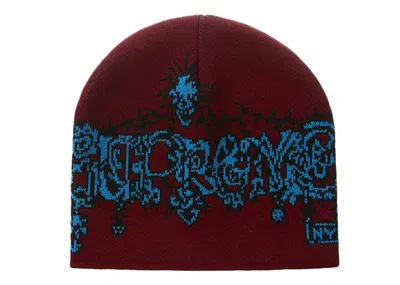 Pre-owned Supreme Wombat Beanie In Cardinal