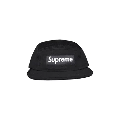 Pre-owned Supreme Wool Camp Cap 'black' | Men's Size Onesize