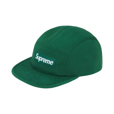 Pre-owned Supreme Wool Camp Cap 'dark Green' | Men's Size Onesize