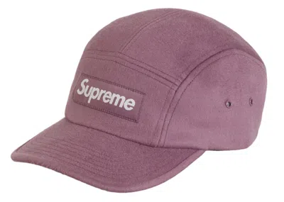 Pre-owned Supreme Wool Camp Cap (fw20) In Dusty Light Pink