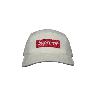Pre-owned Supreme Wool Camp Cap 'white'