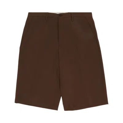 Pre-owned Supreme Wool Trouser Short 'brown' | Men's Size 32