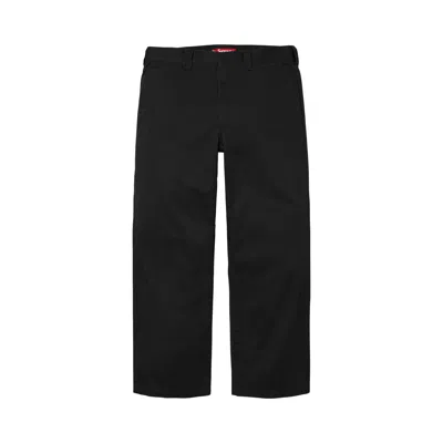 Pre-owned Supreme Work Pant 'black' | Men's Size 34