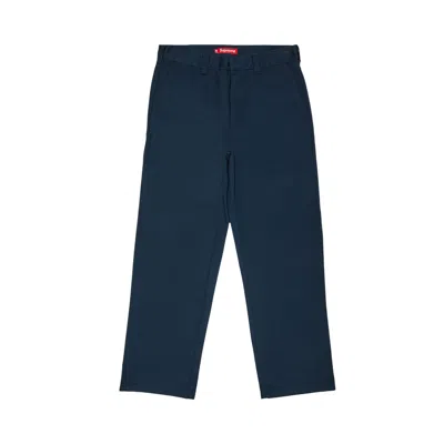 Pre-owned Supreme Work Pant 'light Navy' | Blue | Men's Size 32