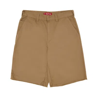 Pre-owned Supreme Work Short 'tan' | Men's Size 30