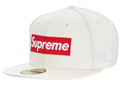 Pre-owned Supreme World Famous Box Logo New Era In White