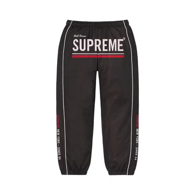 Pre-owned Supreme World Famous Jacquard Track Pant 'black'