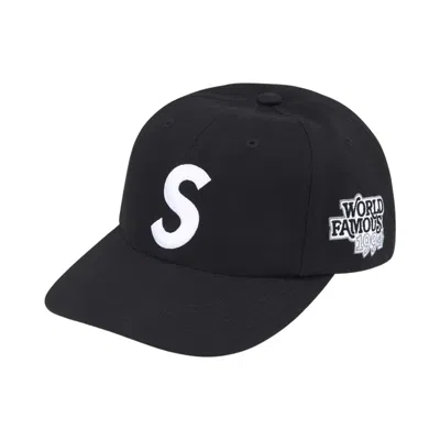 Pre-owned Supreme World Famous S Logo 6-panel 'navy' | Blue | Men's Size Onesize